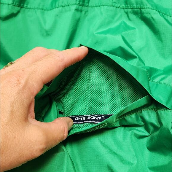 Lands End Youth Windbreaker Jacket - Picture 6 of 7